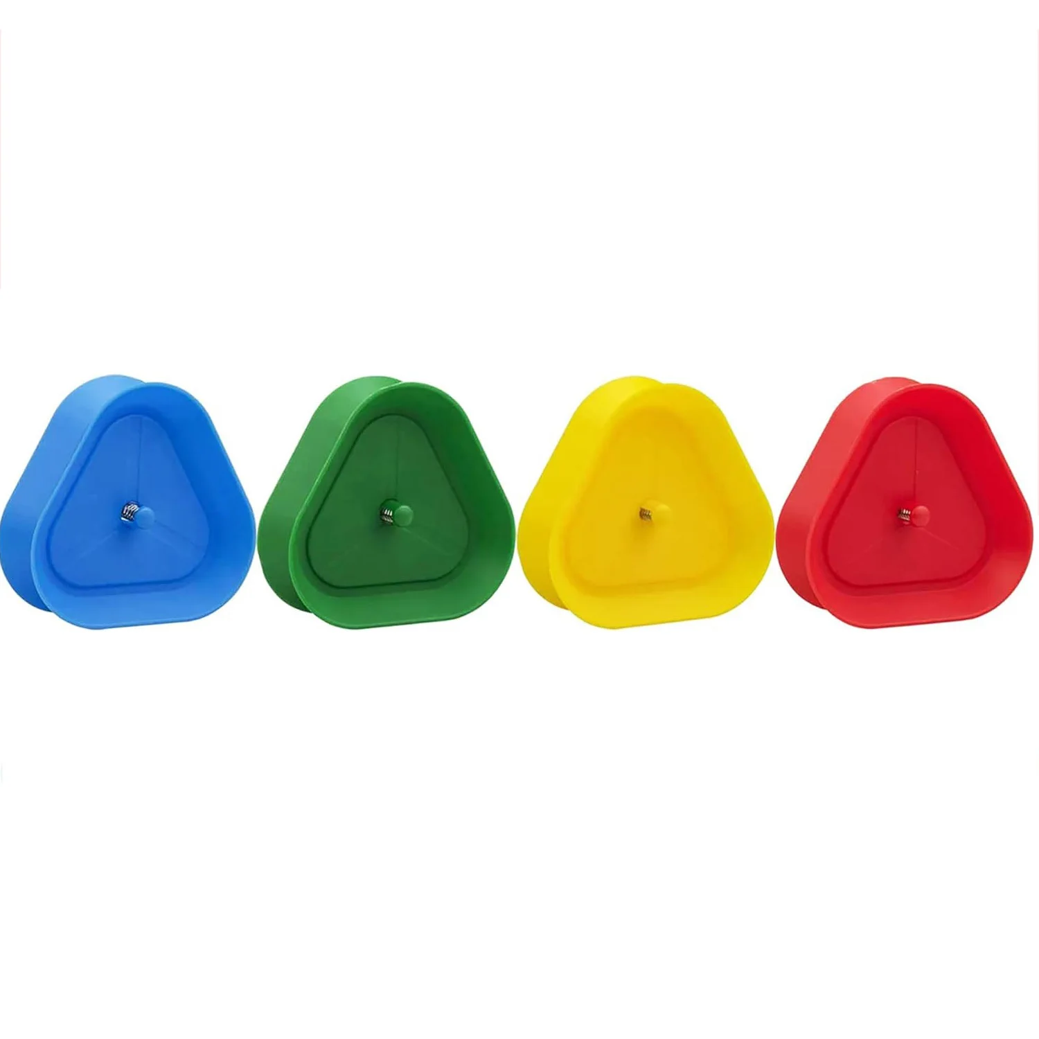 4pcs/set Triangle Shaped Playing Card Holder Lazy Person Poker Seat Board Game Cards Stand For Children Seniors Free Your Hands