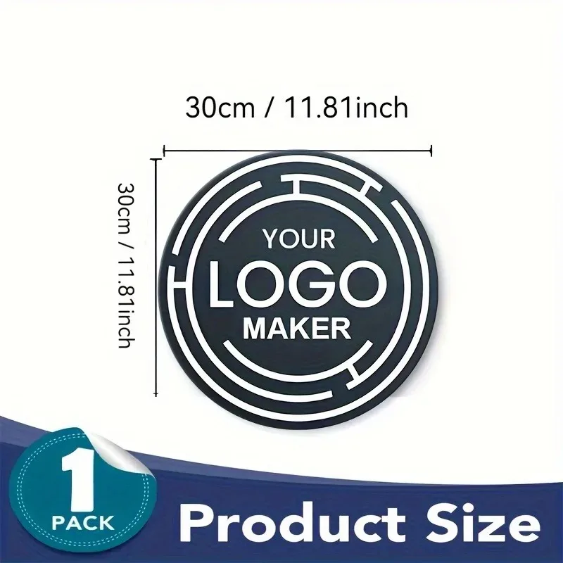 Custom Logo Car Magnet Sticker Personalized Business Logo Decal Vehicle Door Sticker Custom Advertising Decor Sticker image 4