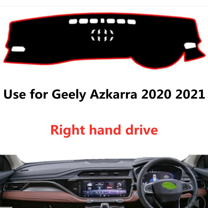 

Taijs Right Hand Drive Anti-UV Car Dashboard Cover DashMat for Geely Azkarra 2020 2021 2022 New Model Avoid Dust Protect Dash