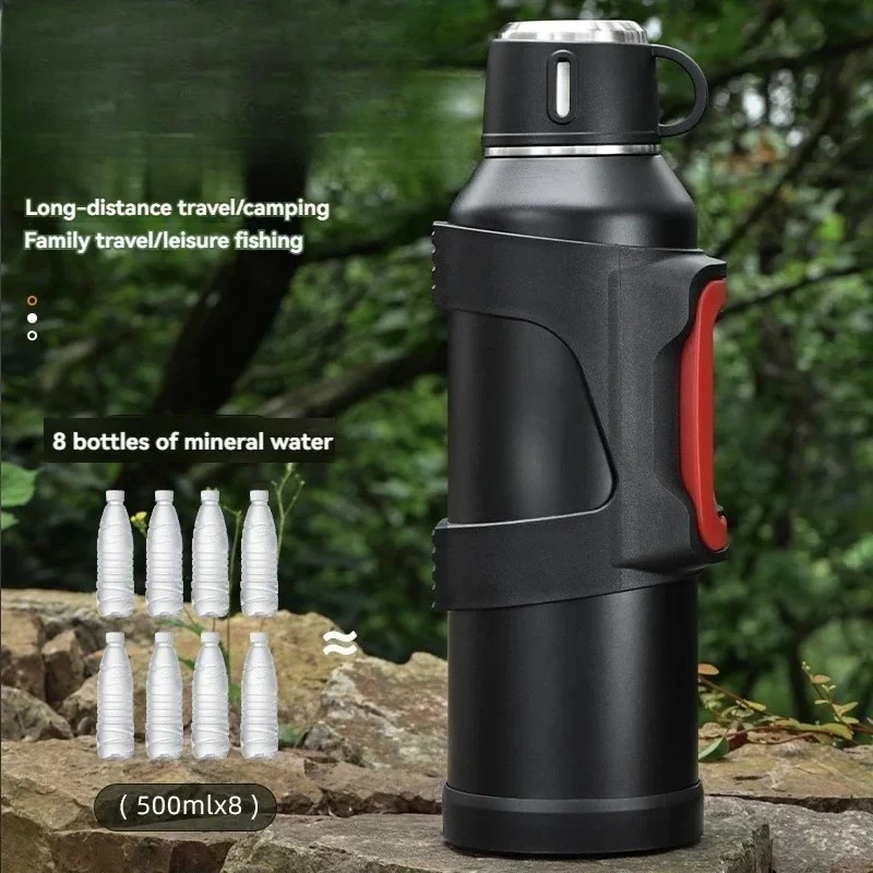 

Customizable termica da esterno in acciaio inossidabile 3L/4L con manico borraccia termica portatile a prova di perdit