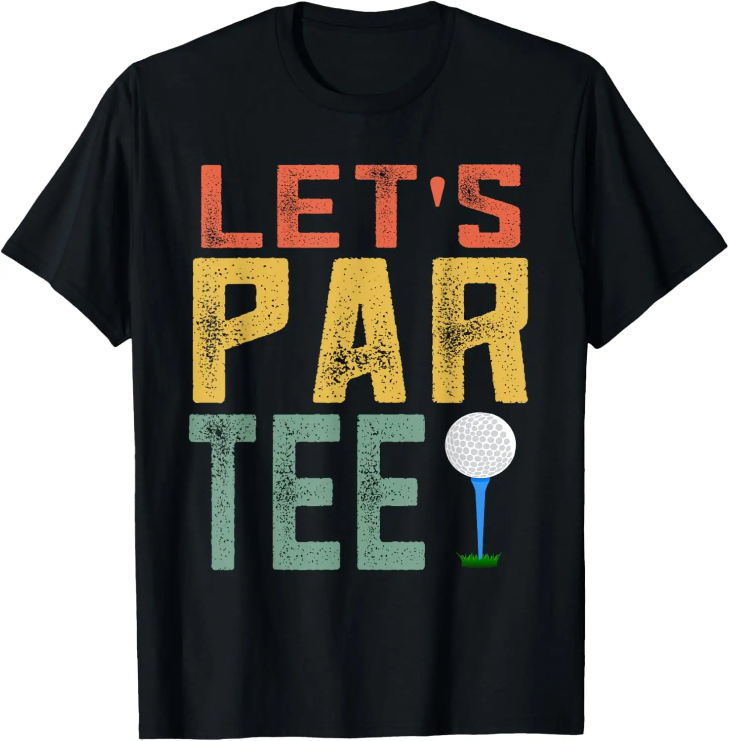 

Футболка Par Tee Let's Funny Golf Pun Ретро футболка Let's Partee