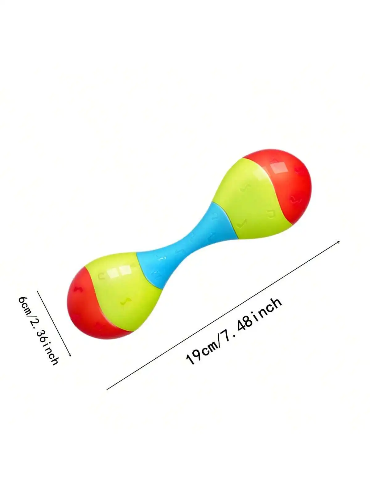 1pc random color Children Kid Percussion Toy Baby Rattle Maraca Rattles Sand Hammer Toy Plastic Sand Hammer Kids Musical Toy