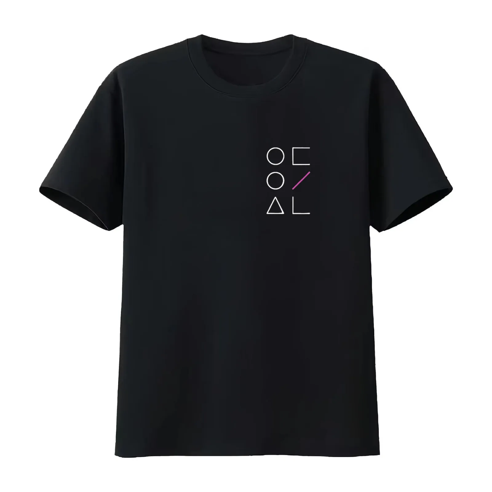 LOONA LOGO T-Shirt Summer Casual Cotton Tee Oversized Streetwear Tops Vintage Graphic Print Loose Fit Short Sleeve