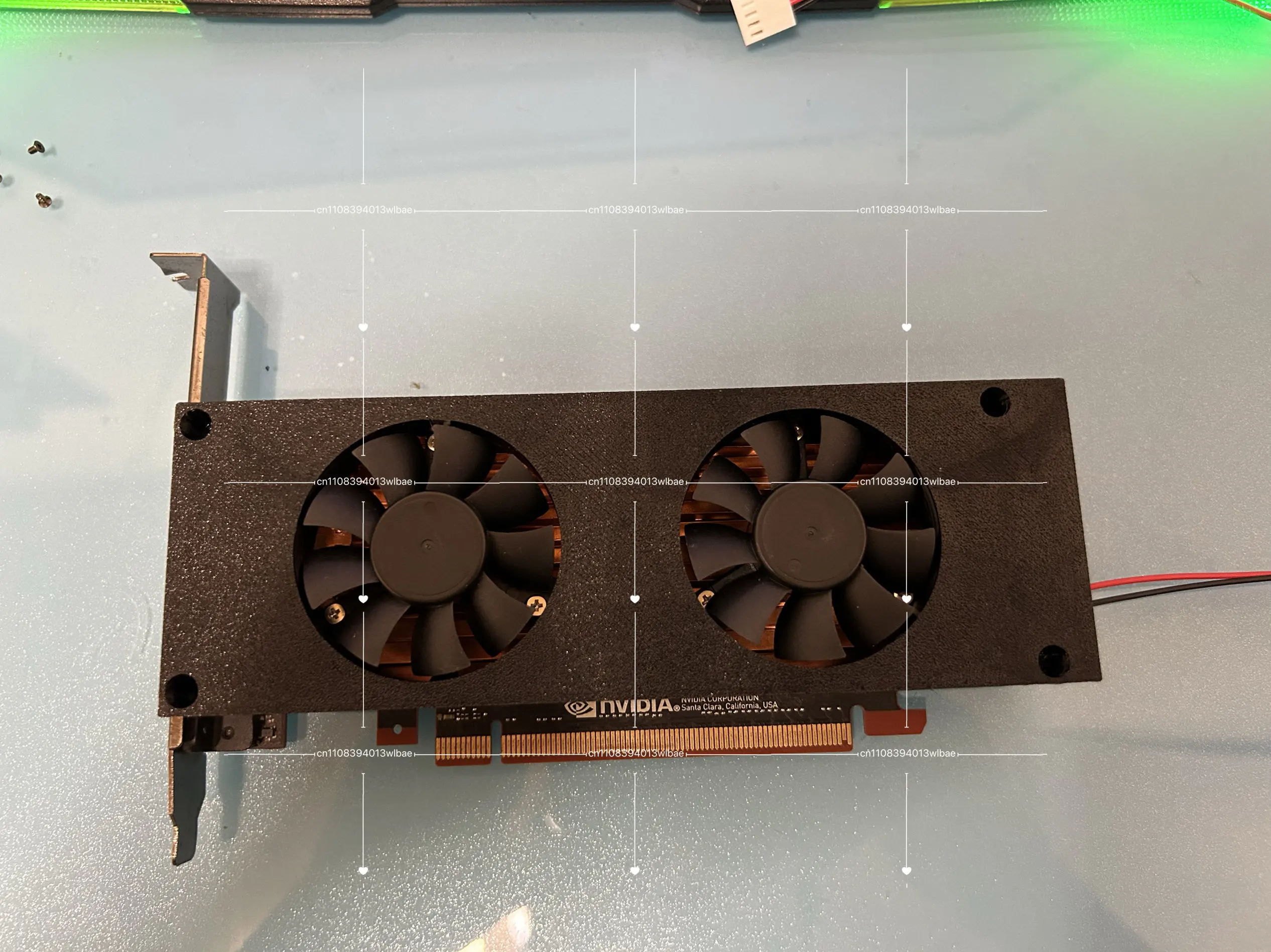 Suitable for Tesla P4 M4 Graphics Card Active Cooling Modification Kit, 3D Printing Shell, Graphics Card Cooling Kit