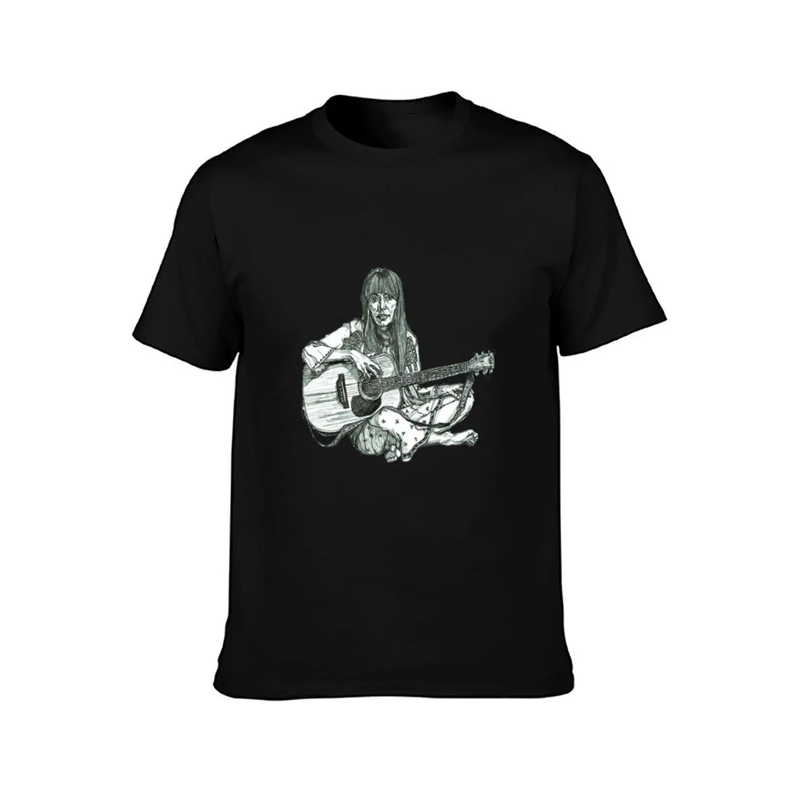 Joni Mitchell T-Shirt Durable Work Wear T-Shirt