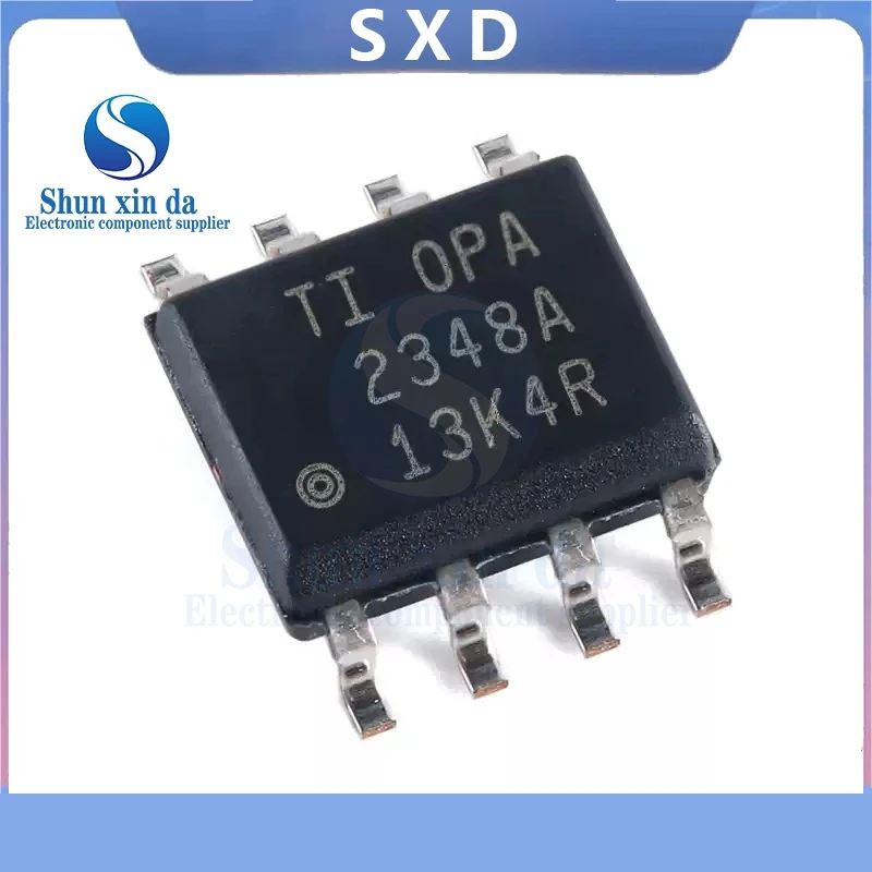 10PCS OPA2348AIDR SOP8 OPA2348A OPA2348 2348A SMD 1MHz 45μA CMOS 레일-투-레일 연산 증폭기 IC