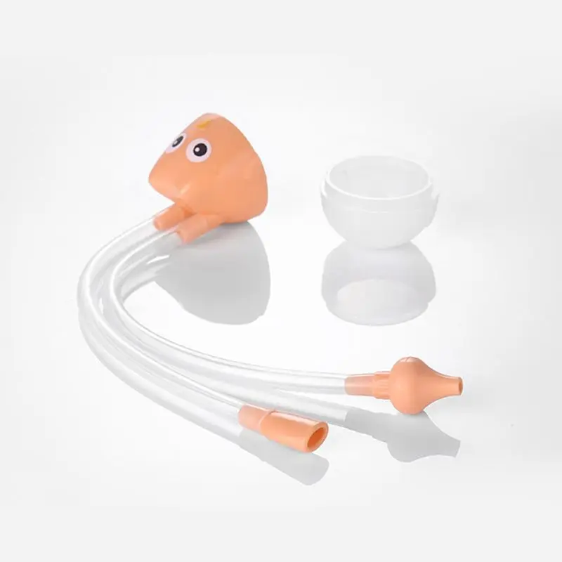 Q0KB Neuszuiger voor Baby Professionele Baby Peuters Neusreiniger Herbruikbare Booger Sucker Remover