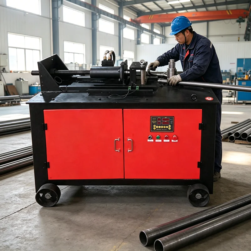 

Hydraulic Steel Pipe Bending Machine 180° Max Angle ±0.5° Precision for Construction Projects