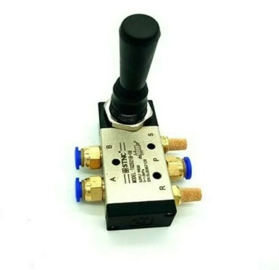 1pc Tyre Changer Machine Hand Control Switch Air Valve 6mm Penumatic Connector NEW