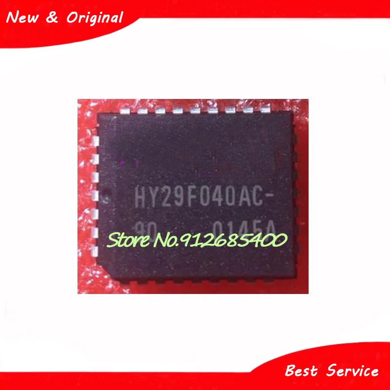 5 Pcs/Lot HY29F040AC-90 PLCC32 New and Original In Stock