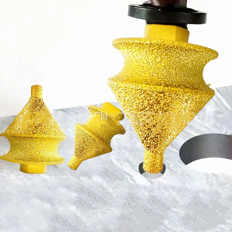 M10 Diamond Chamfer Drill Bit Enlarged Hole Saw Milling Tile Cutter Opener Sharp and Wear-resistant Edge Grinding Tool