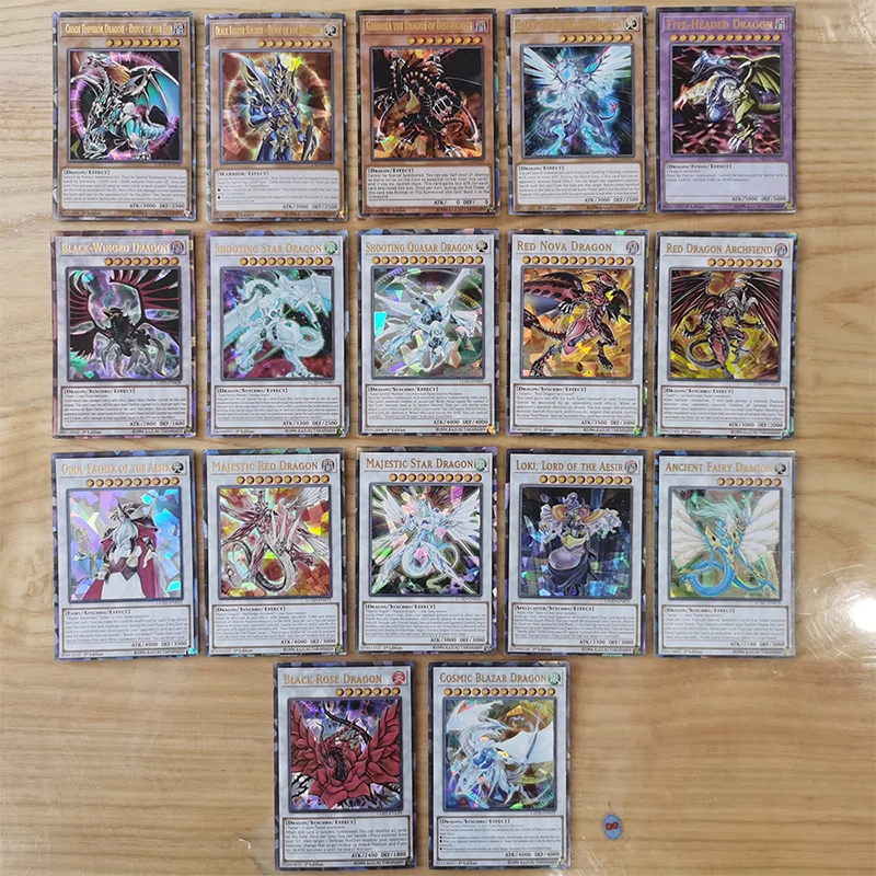 72Pcs Yugioh with Tin Box Yu Gi Oh Holographic English Cards Pro White Dragon Duel Game Collection Card Kids Toy Gift