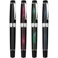 Majohn T5 Metal Fountain Pen Piston Ink Pen Iridium EF/F/ M Nib Beautiful Writing Pen Gift Set Office Supplies