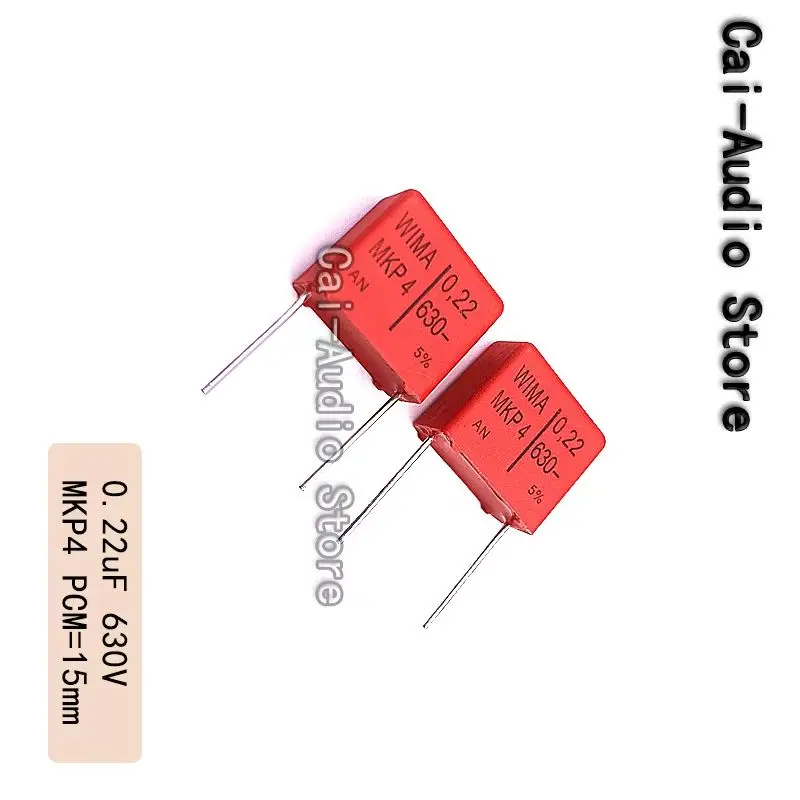 

2PCS/5PCS/10PCS/Lot Brand NEW WIMA MKP4 630V 0.22UF 630V 0.22UF 224 220NF Film Capacitor 630v 0.22uf 630V224 220NF Pitch 15mm