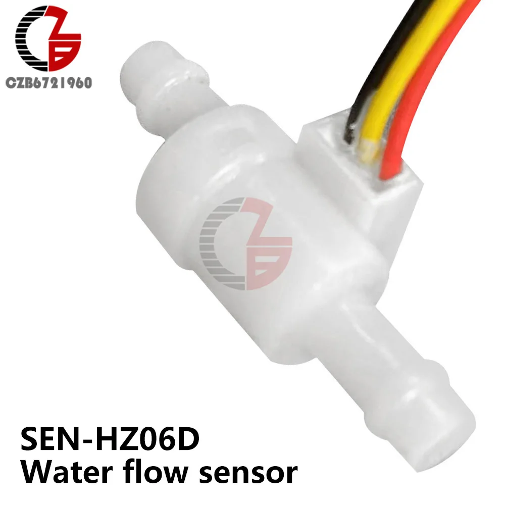 DC 12V Mini Pom Material Water Flow Sensor Of Coffee Machine Dispenser Waterproof And Damp Proof DC 3-24V Water Level Switch