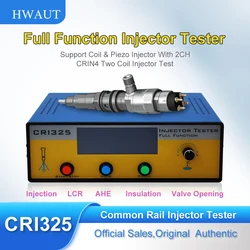 CRI325 Common Rail Injector Tester Coil and Piezo Diesel Injector Driver For Siemens Air Gap Insulation Capacitance AHE Test