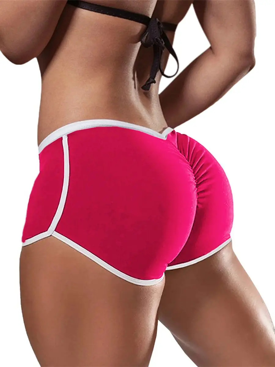 

Woman Exotic Poling Dance Shorts Sexy Yoga Pants Sporting Shorts Nightclub Stripper Buttocks Panty Porno Bodycon Shortpants