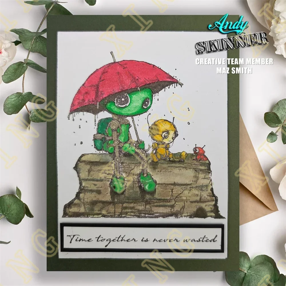 New Happy Halloween Ghost Time Together Stamps Scrapbook Diary Decoration Embossing Template Diy Greeting Card  DIY Paper Cards