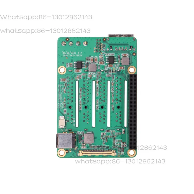 SATA expansion board for a variety of SBC mini NAS
