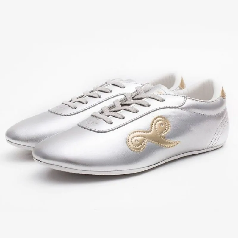 المهنية الرجال النساء فنون الدفاع عن النفس أحذية مريحة تاي تشي أحذية للجنسين جلد طبيعي أحذية الكونغ فو الأزواج حجم 35-45