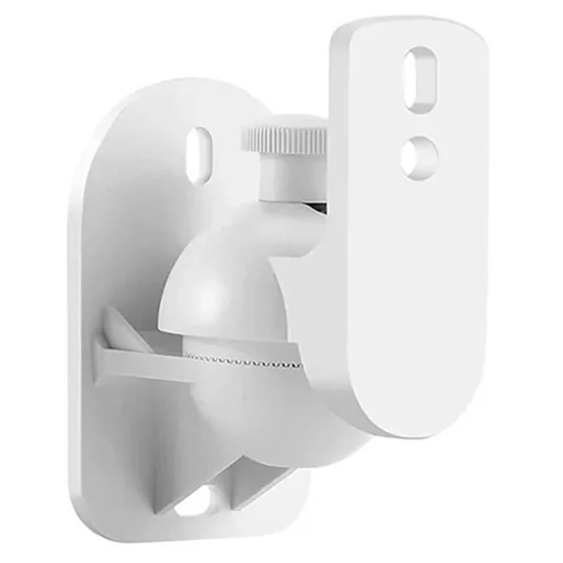 AEE7-2PCS Universal Speaker Wall Mount Bracket Ceiling Stand Clamp With Adjustable Swivel And Tilt Angle Rotation