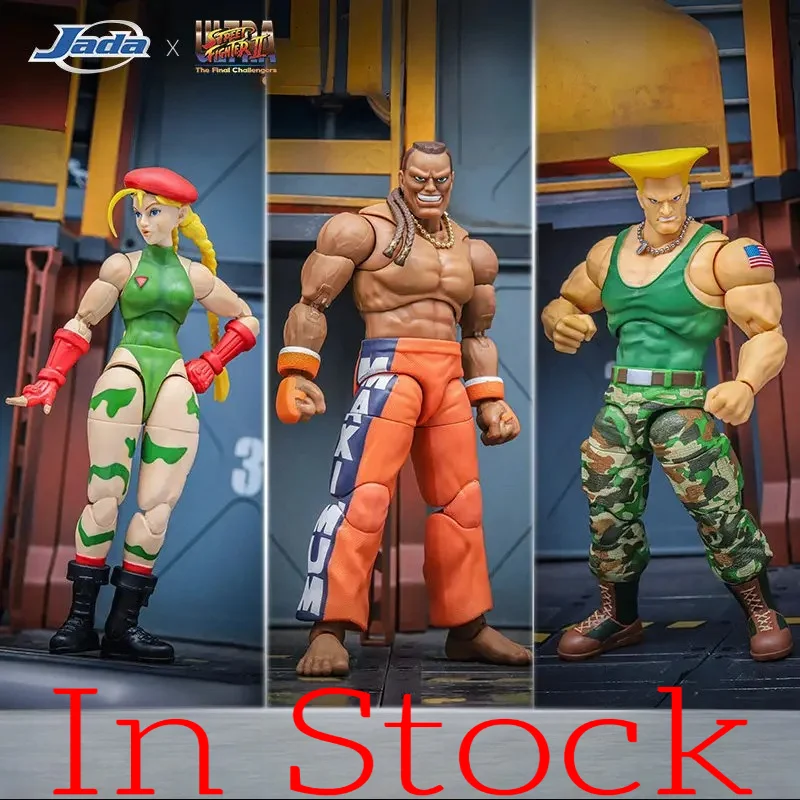 

В наличии: Новая подвижная фигурка Jada 1/12 (6 дюймов) Street Fighter 2: Гайл, Кэмми, Диджей. Подарок на Новый год, подарок на день рождения.