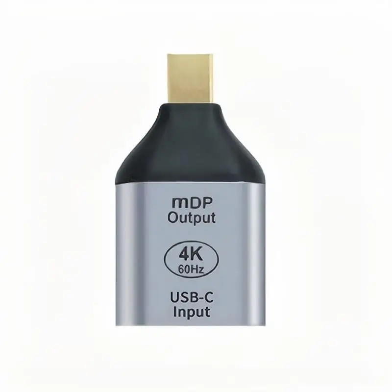 Mini Displayport Adapter USB-C Type C Female Source to Mini Displayport DP Sink HDTV 4K 60hz 1080p for Tablet Phone Laptop