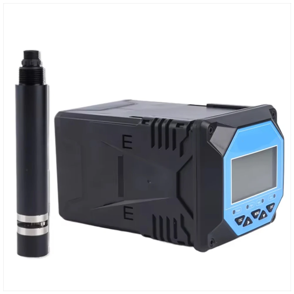 Veinasa Digital Pocket-Sized pH Meter with 0.01pH Accuracy for Online Sewage Treatment Monitoring TDS/EC Sensors Included