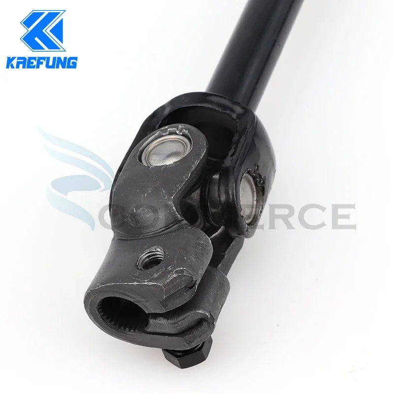 330/380/420/480mm 30T 15mm Power Steering Gear Shaft Rack Pinion Knuckle Fit For DIY Go Kart ATV Buggy Golf Cart Quad Bike parts
