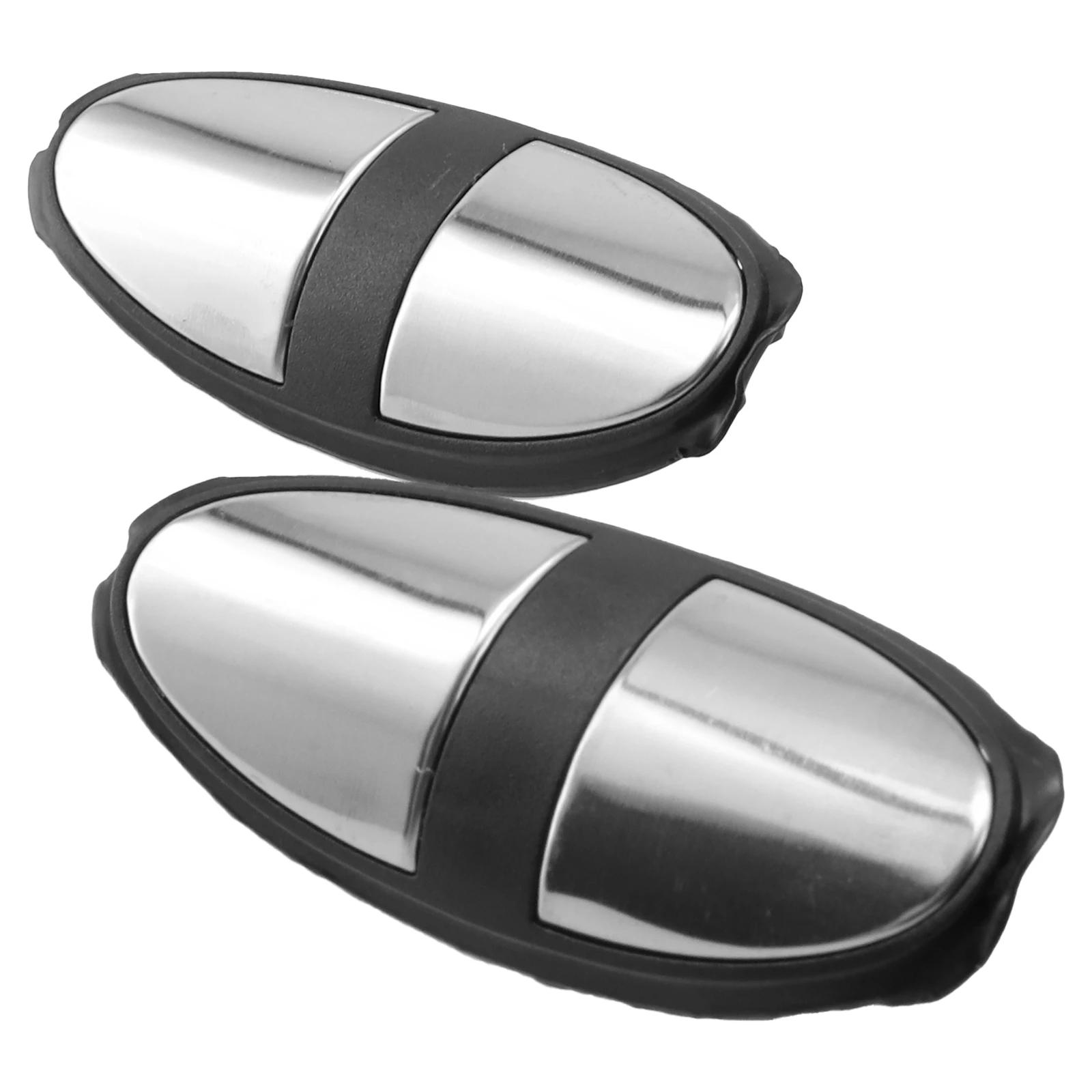 مقبض مقبض لمراقبة معدل ضربات القلب لدراجة التمرين متوافق مع أجهزة المشي وآلات المشي من مادة الفولاذ المقاوم للصدأ #1