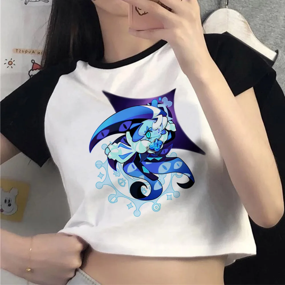 Shadow Milk Cookie crop top female baddie korean fashion cute alternative  shirt harajuku y2k korean fashion 2000s cutecore