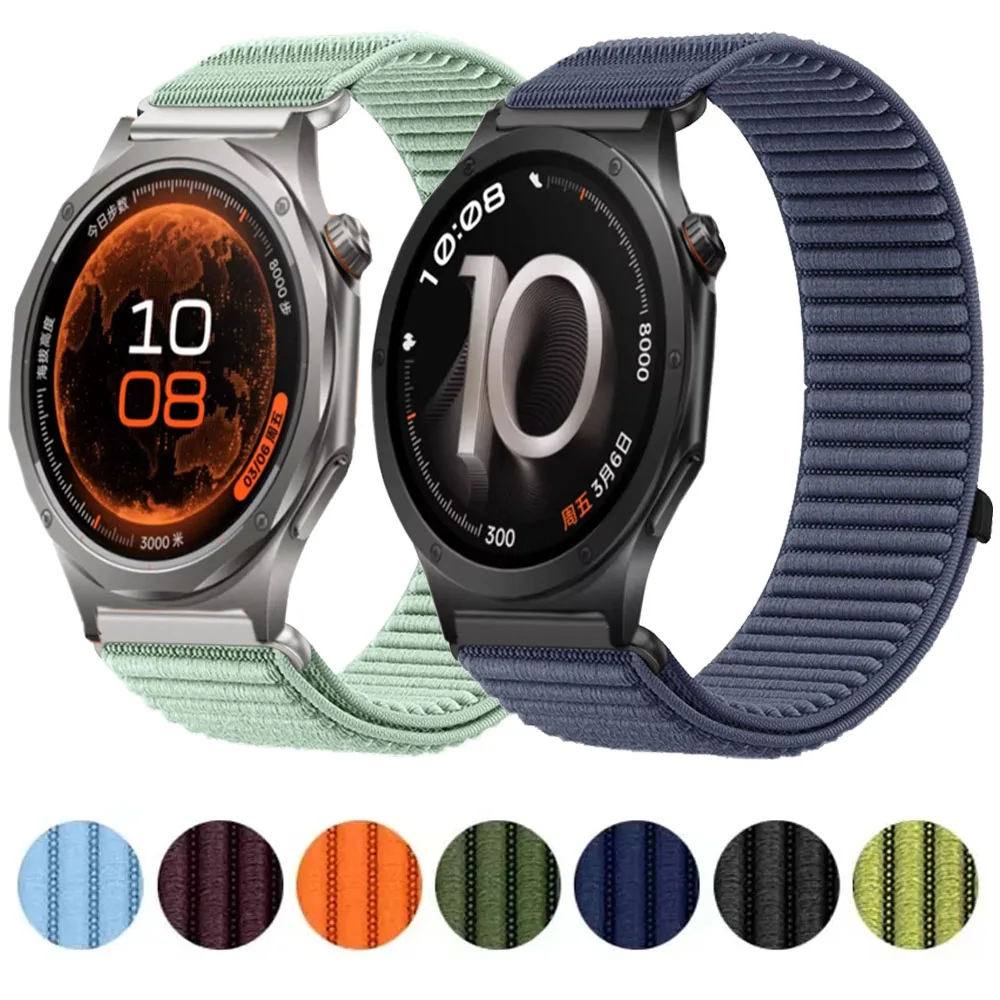 Bracelet à boucle en Nylon 18/20/22mm, pour montre Oneplus 4/3/2/2R/Lite Wave, Bracelet réglable, OPPO Watch X3/X2 Mini/X/S Correa