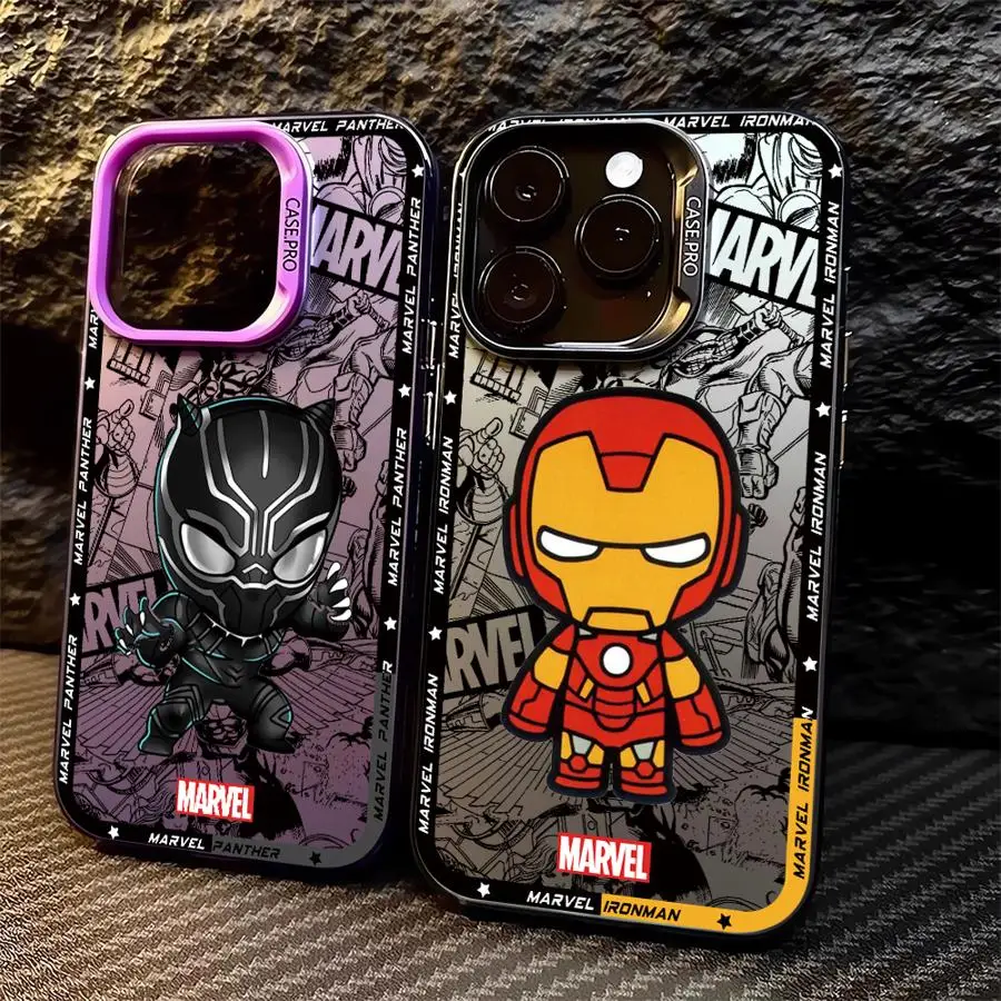 Cartoon Marvels Spidermans Groots Phone Case for Oppo A3x A60 A79 A98 A1 A78 A58 A38 A18 A57 A76 A36 A17 A94 A74 A55 4G 5G Matte