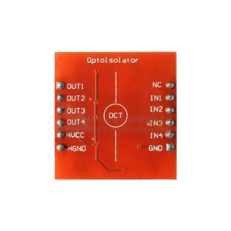 Ltlp281 4方向オプトカプラー分離モジュール高および低レベル拡張ボード電子ビルディングブロック