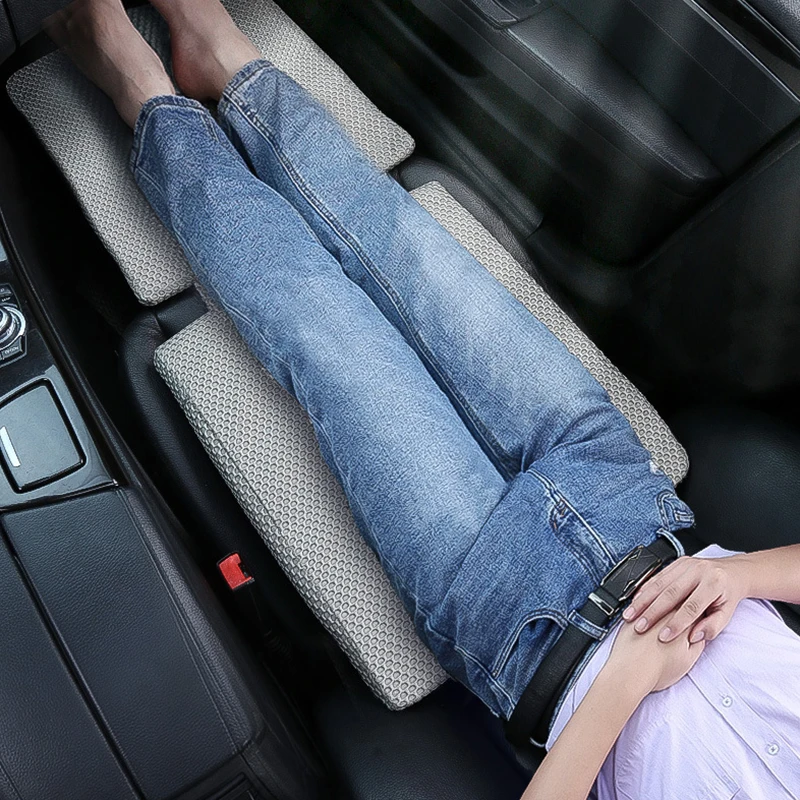 Car Front Seat Sleeping Mat Car Seat Cushion Leg Rest Travel Bed Conform To The Human Body Curve Lying Flat Is More Comfortable