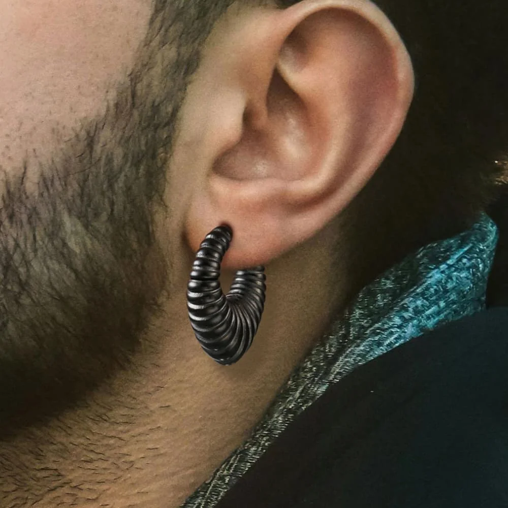 Giga 1/2 Stück 6mm (2g) Wassertropfen-Ohrgewichte, Ohrhänger, Edelstahl-Ohrdehner, Plugs, Körperschmuck, Punk – Detail 4