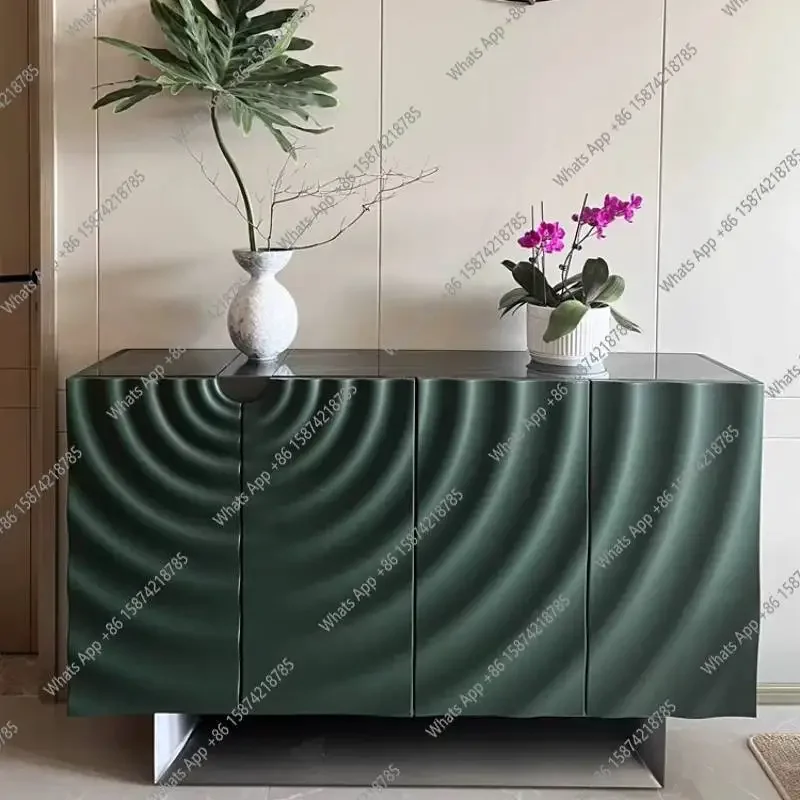 XS Nordic Groene Woonkamerkasten Rustiek Klassiek Houten Retro Woonkamerkasten Opbergruimte Smalle Kast De Rangement Furnit