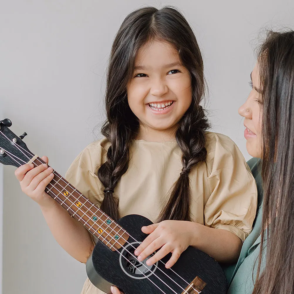 

20Pcs Guide Fingerboard Stickers No Fading Easy Carry Use Innovative Fretboard Note Decal Beginner Musical Scale Stickers