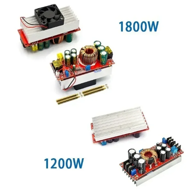 1200W/1800W DC Converter Boost Car Step-up Power Supply Module 20A 40A 20A Voltage Converter CV Boost Converter Regulator