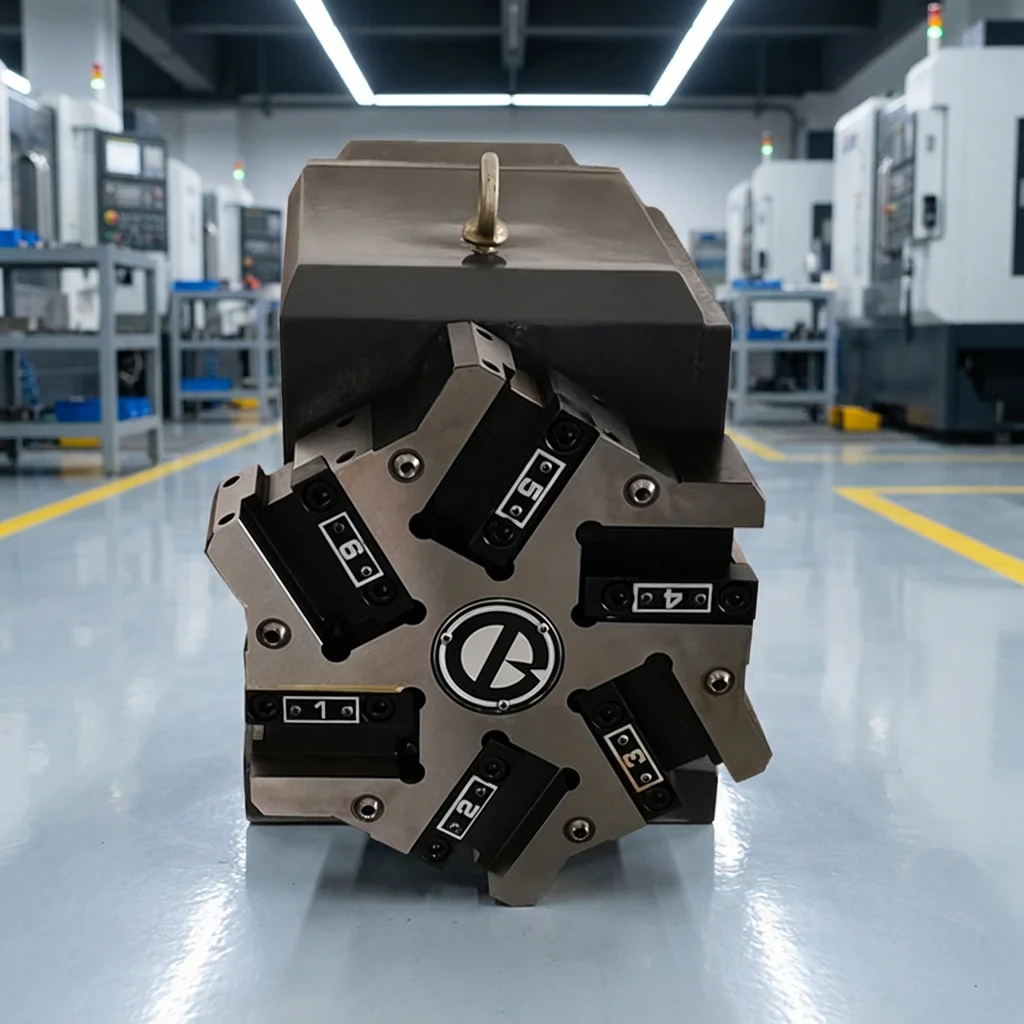 High Precision XWD CNC Turret 6/8 Station Quick Change Tool Post for External Turning on Slant Bed CNC Lathe & Turning Center