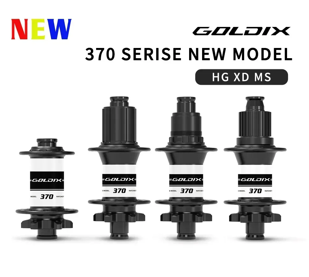 GOLDIX 28-Loch Mountainbike-Nabe 36T Ratchet Gedichtete Lager 6-Loch Scheibenbremse J-Bend 28-Loch BOOST für HG XD MS Freilauf – Detail 1