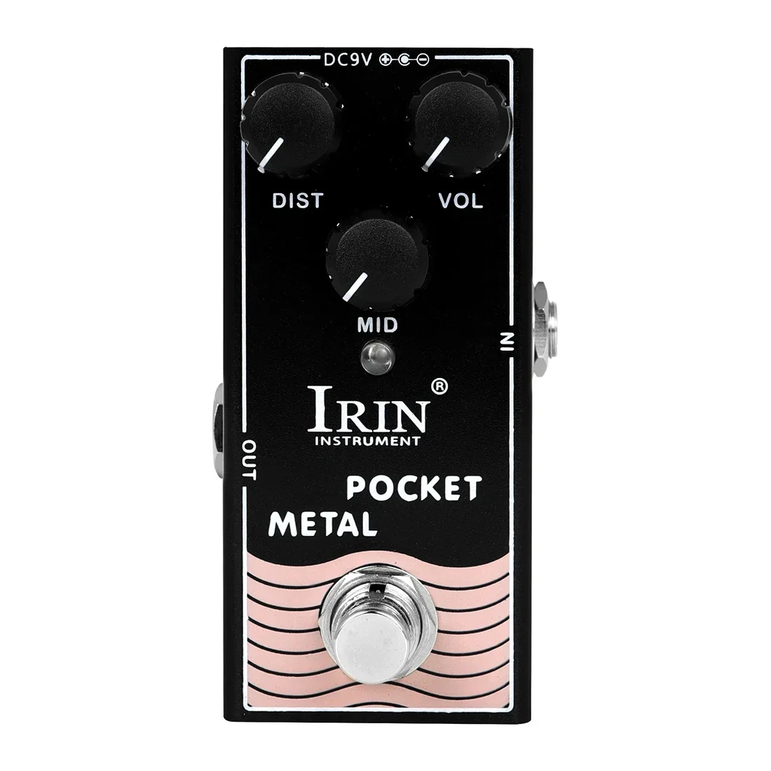 

IRIN RF-16 Guitar Effect Pedal Pocket Metal Effect Pedal True Bypass Mini Single Guitar Pedal Electric Guitar Parts & Accessory