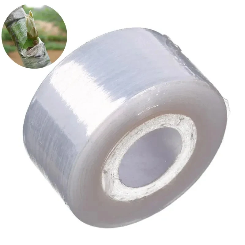 200M PE Grafting Tape Film Self-adhesive for Fruit Tree Nursery Plants Seedlings Vine Floristry Tomato Grafting Supplies Stretch