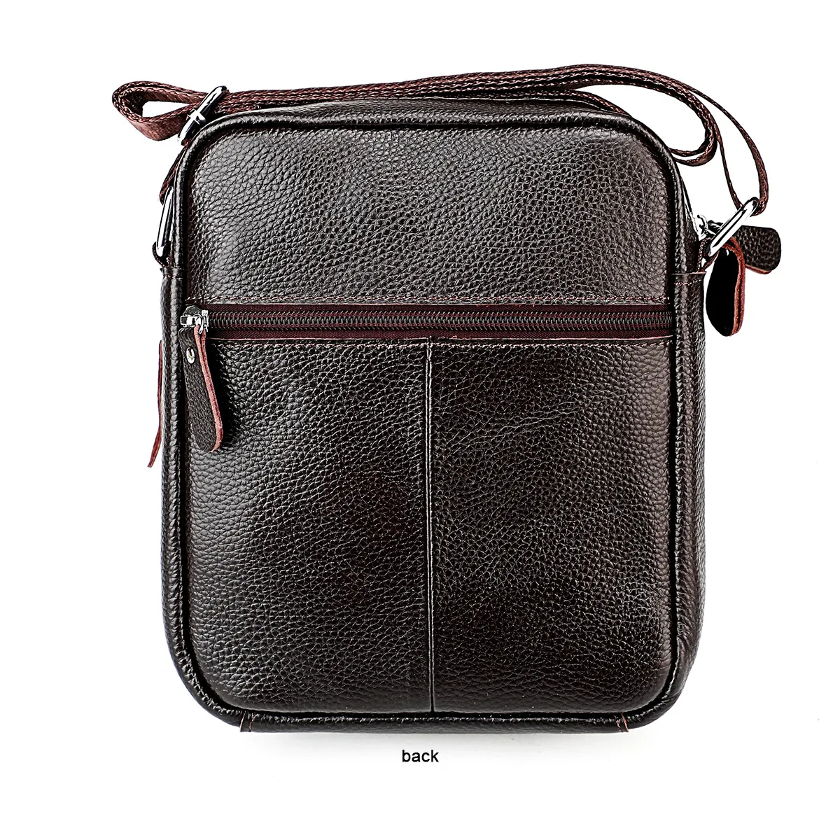 

Small Man Cow Leather Crossbody Bag Male or Boys Genuine Leather Satchel 2025 New Shoulder or Sling Bag