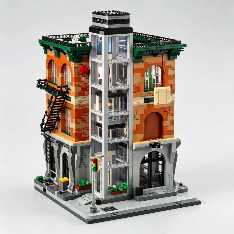 2570 PCS Art Factory Industrial Brick Style Building MOC Model DIY Educational Assembly Toy Home Display Birthday Festival  Gift