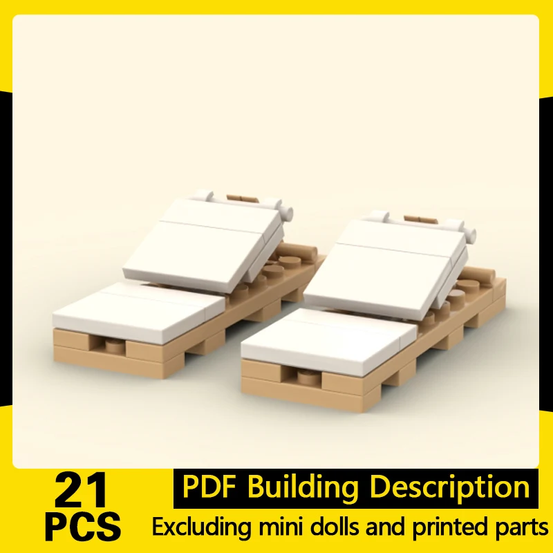 City Street View Model MOC Building Bricks Adjustable Patio Lounge Modular Technology Gifts Holiday Assemble Children Toys Suit