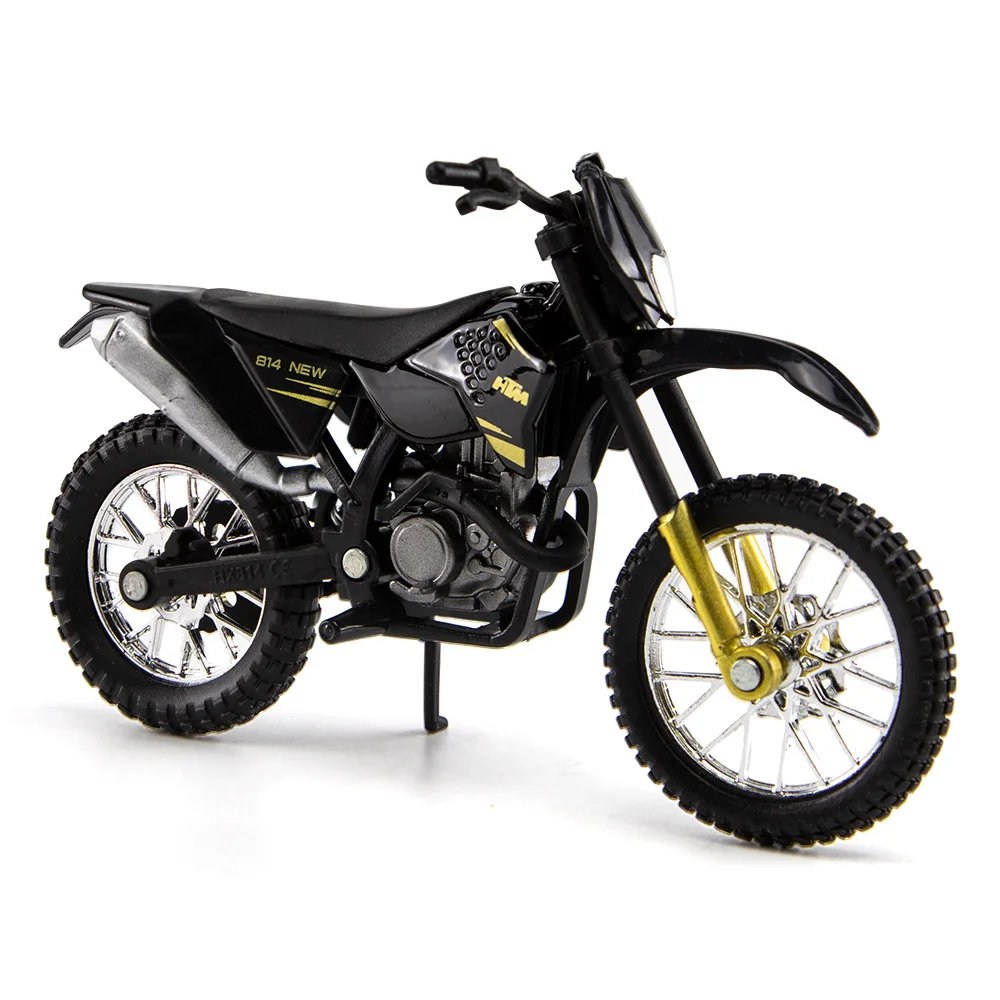 Modelo de motocicleta de aleación de SX-F para niños, juguete de colección de simulación, escala 1:18, escala 450