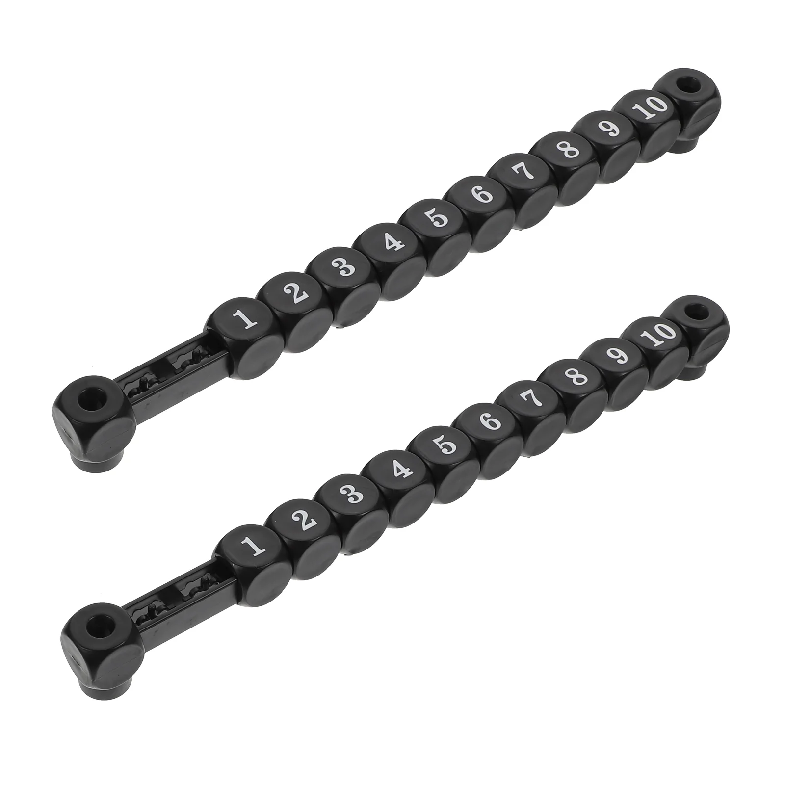 

2 Pcs Scorer Scorekeeper Bar Scoring Devices Football Goalkeeper Keepers Indicators Plastic Markers Child