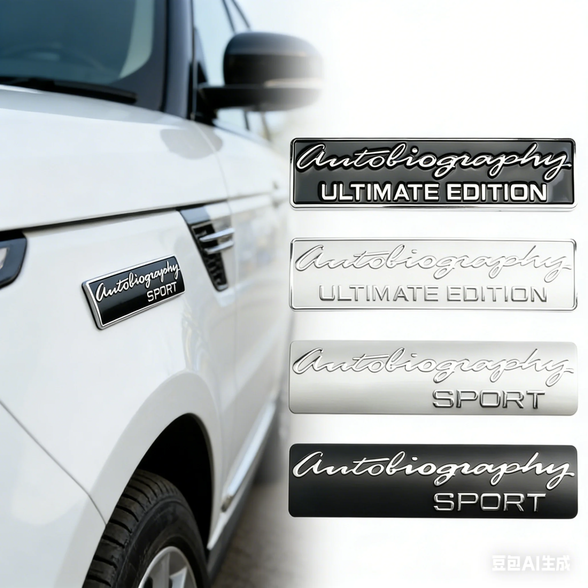 Autocollants pour carrosserie et coffre Land Rover Autobiography Sport Ultimate Edition, Range Rover Evoque Defender Discovery, décoration