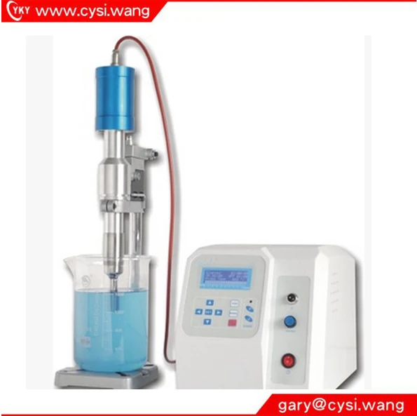 Extractor ultrasónico de 200W 500ul-500ml para extracción de proteínas en moléculas celulares y extracción de hierbas chinas